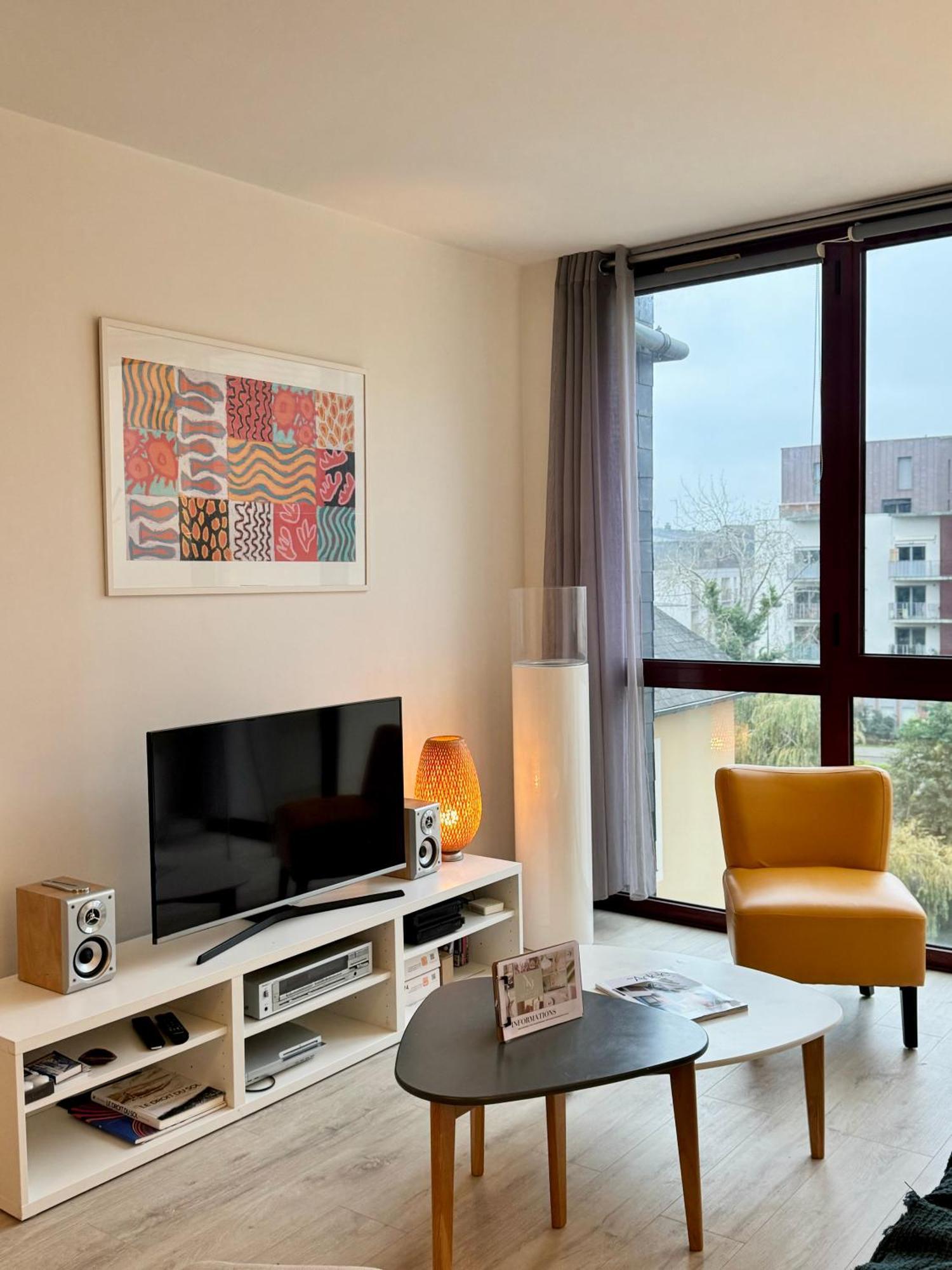 Апартаменты Le Nantais, Centre De Rennes Avec Garage Prive Экстерьер фото